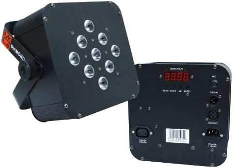 Mr. Dj DIAMOND DMX-6 Channels LED Color Change State Lighting
