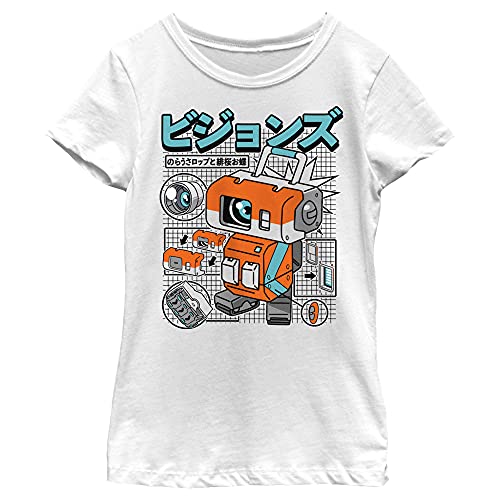 STAR WARS Visions Robo Guy Girl's Solid Crew Tee - Main Image