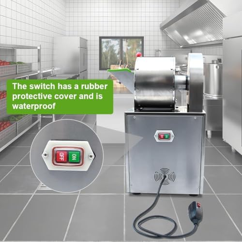 Cortadora Comercial de Papas 1500W Máquina Automática Centrífuga miniatura 3