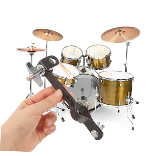 Soporte para Cowbell de Percusión Metal Negro miniatura 7