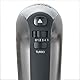 SEVERIN Handmixer, Handrührgerät mit 5 Geschwindigkeitsstufen, praktischer Handrührer mit 2 Edelstahl-Rührbesen und -Knethaken, 400 W, grau-metallic-schwarz / Edelstahl, HM 3832