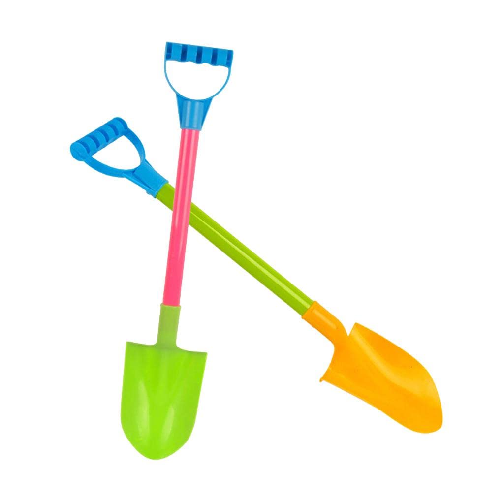 Childrens Mini Sand Spade Tools Beach Sandpit Holiday Toy Pack of 2 Pcs | 2 x Sand Spade Toy(Random Color),