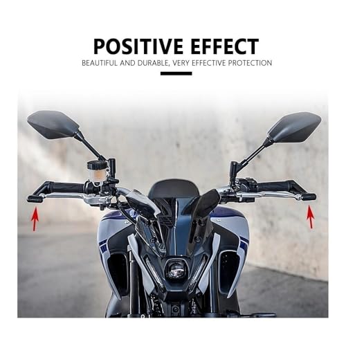 Protections leviers frein embrayage aluminium MT-09 alliage robuste - 4
