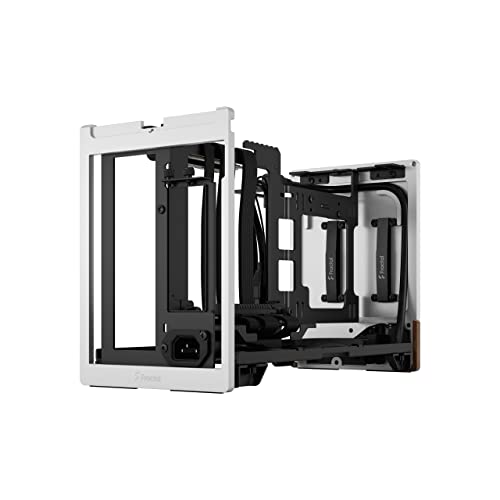 Fractal Design Terra Silver - Wood Walnut Front Panel - Small Form Factor - mITX Gaming case – PCIe 4.0 Riser Cable – USB Type-C - Anodized Aluminum Panels – Bild 14
