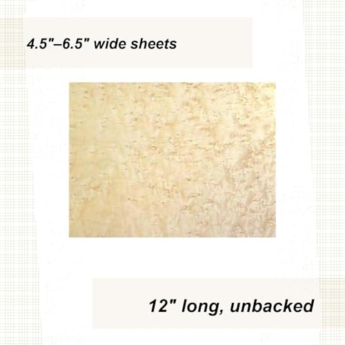 Maple, Bird's-Eye, 3 Sq. Ft. Veneer Pack
