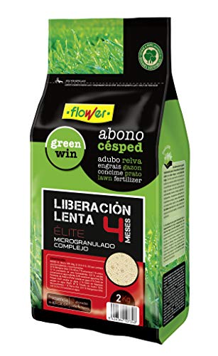 Abono Césped Liberación Lenta Marca Flower