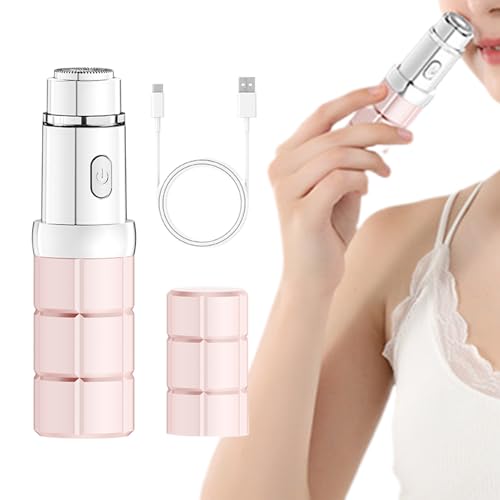 Máquina De Afeitar Para Mujeres - Depiladora Sin Dolor Con Forma De Lápiz Labial - Recortadora De Íntimo | Para Cara Cuerpo Piernas Brazos Zona Íntima Viaje Y Hogar