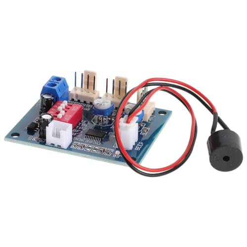 BATHVEVE Controlador de Velocidad Pwm y Reducción de Consumo para Ventilador PC CPU Alarma de Alta Temperatura y Enfriamiento Silencioso Adecuado para Celebracion Verano