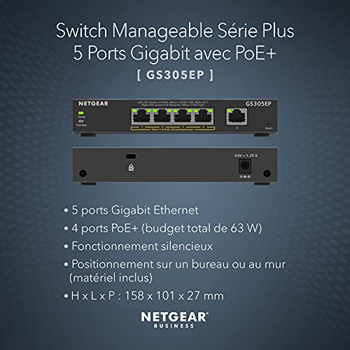 Netgear GS305EP - vue 8