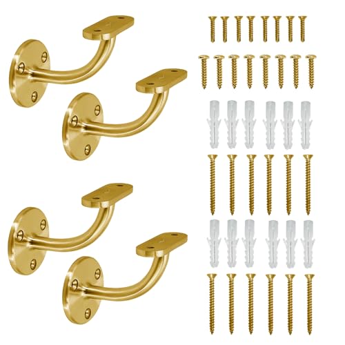 Marine Grade Stainless Steel Handrail Bracket (4-Pack)