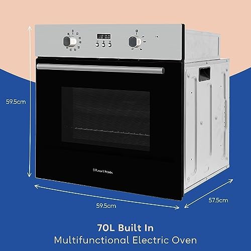 Russell Hobbs 70L Built-In Electric Fan Oven with 10 Functions - Image 2