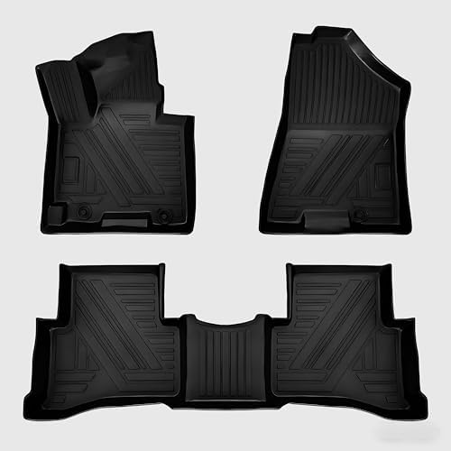 WeatherTech FloorLiner For 2017-2022 Kia Sportage (1st Row) - Laser-Measured Custom Fit, Black (Also Fits 2019-2021 Hyundai Tucson)