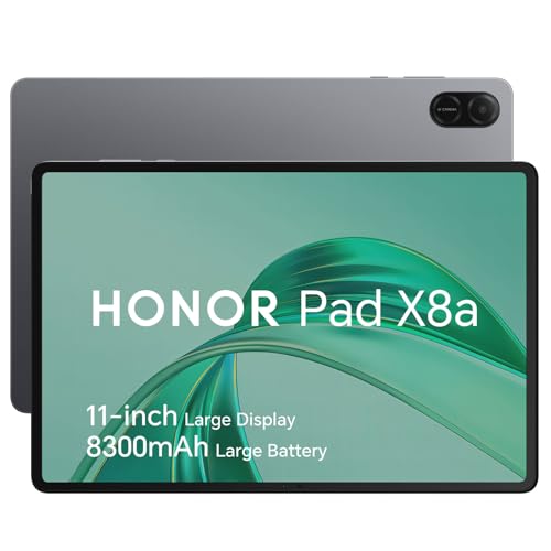 HONOR Pad X8a Tablet 4GB+128GB,Batería 8300mAh,Tablet Pantalla Wi-FI 11 Pulgadas 90Hz con...