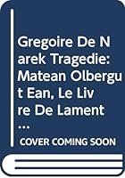 Tragedie de Gregoire de Narek 9042908955 Book Cover
