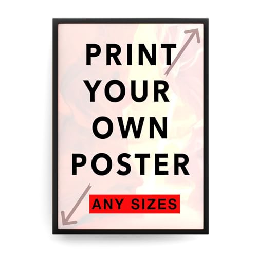 Pera Print - Custom Poster Print - Upload Your Image/Photo - Personalized Photo Prints, Create Your Own Poster - Print Any Photos, Images - 24 x 36 inches