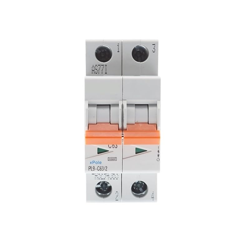 Disyuntor PL9-C63/2 para proteger la cocina y el coche eléctrico 2P