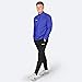 FORZA Men’s Tracksuit Jacket | Quarter Zip Sweatsuit Pullover – Mid Layer for Soccer Players, Runners & All Athletes (US, Alpha, Small, Regular, Regular, Royal Blue)