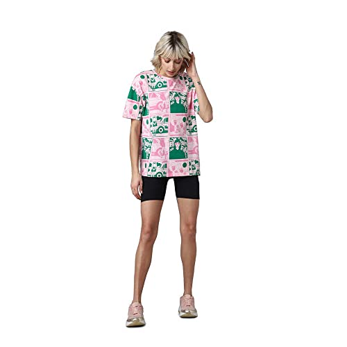 Image of ONLY Women Printed Cotton T-Shirt