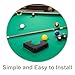 Outanaya Billiard Table Corner Plate Metal Guard Pool Table Accessory for Game Room Stability and Style Upgrade