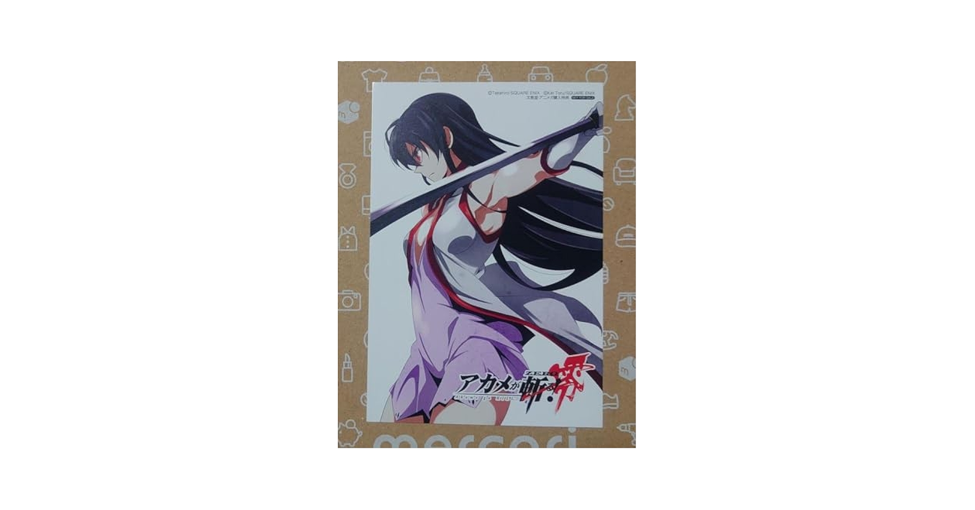 Amazon.co.jp: アカメが斬る 特典 イラストカード 文教堂 : おもちゃ