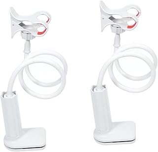 STOBOK 2pcs desk phone cradle Clip Phone stand Smartphone clip Holder kick stand for phone smartphone stand cell phone mount Home Phone Holder Clip Phone Holder Practical Phone Holder