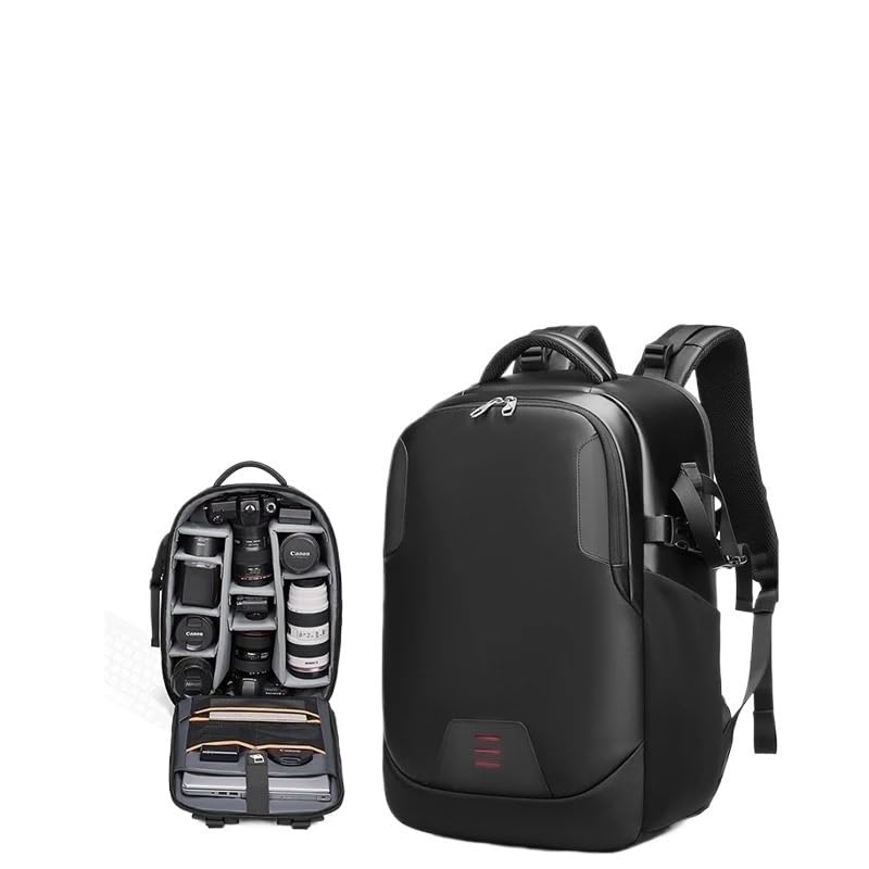 Borsa Reflex Zaino for fotocamera antifurto di grande capacità, borsa for impermeabile in stile moderno