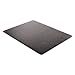 Deflecto EconoMat Chair Mat, for Carpet, Straight Edge, Black, 46” x 60”