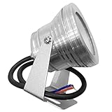 Neu und hochwertig. Greatangle 10 W Unterwasser-LED Flood Wash Pool Wasserdicht Lampe 12 V Outdoor Super Bright Aquarium Fisch Tank Light Warmes Licht