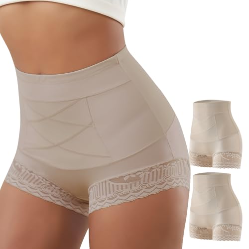 QUASTI Shapewear Tummy Control Underwear High Waisted Girdle Body Shaper