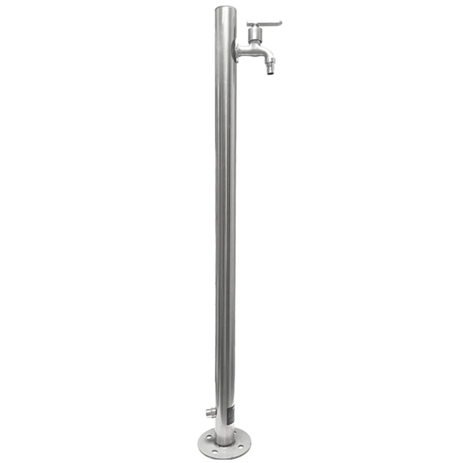 Xbtgs Bottom Water Inlet Independent Outdoor Water Fountain With Stainless Steel Tap, Garden Hydrant For Irrigation, Landscape Protection, Water Column 45 × 95 Cm, In,-45×95Cm