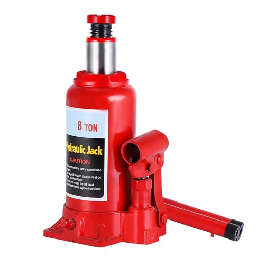 Cric de bouteille hydraulique pour changer une roue de voiture facilement