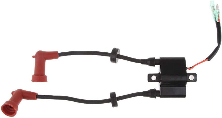 Fayle Ignition Coil for Yamaha Outboard - Replacement Coil for F9.9, 13.5, 15, 20, 25, 40HP (2 or 4 Stroke) Engines