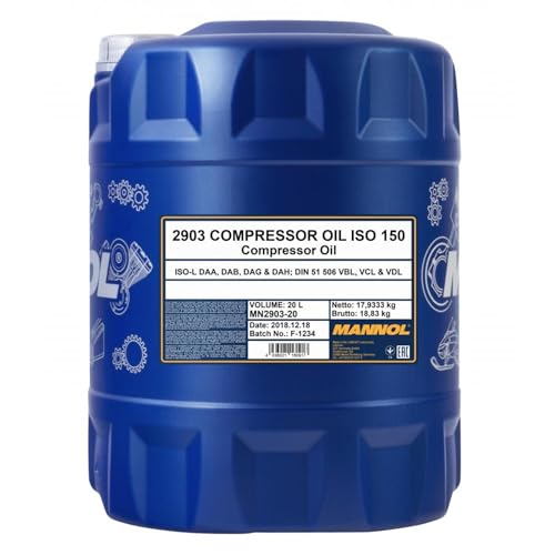 MANNOL Compressor Oil ISO 150 2903 20 L