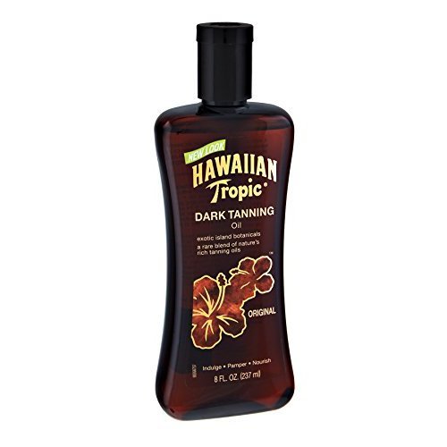 Hawaiian Tropic Dark Tanning Oil 8oz (6 Pack) Amazon.in Beauty