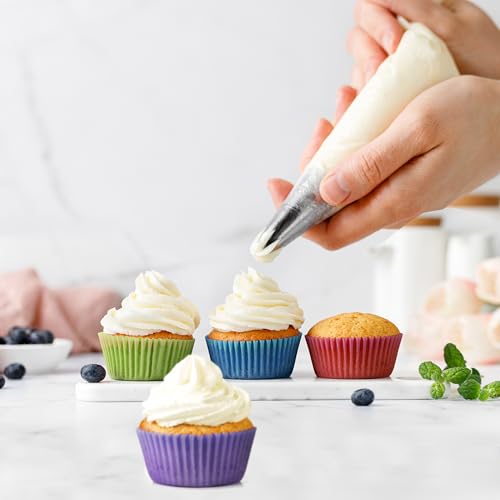 Gusto [500Pcs] Mini Cupcake Liners For Baking thumb #5