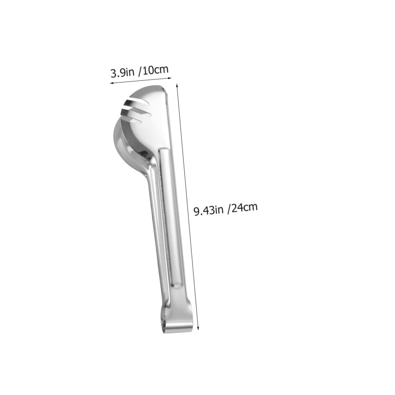 ABOOFAN 4pcs Stainless Steel Steak Clamps Food Clips for Bbq Cooking and Baking Heat Resistant Meat Tongs for Home Party and Restaurant Use