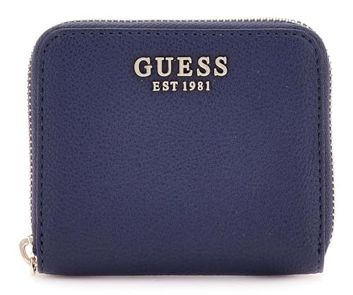 Porte-monnaie GUESS Laurel II SLG bleu marine fini les sacs encombrés