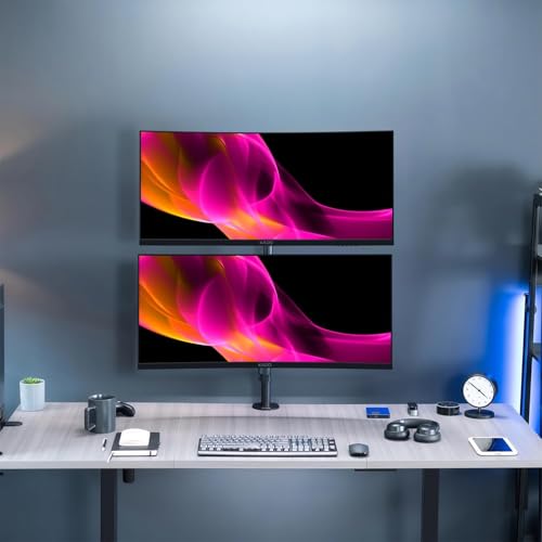 Image of Kado 2-Pack 34 inch 21:9 Ultrawide Curved 1500R 165Hz 2560x1080 Gaming Monitor | AMD FreeSync Premium DisplayPort HDMI, Stacked Gaming Multi-View Split Screen Streaming, VESA Mount Built-in Speakers