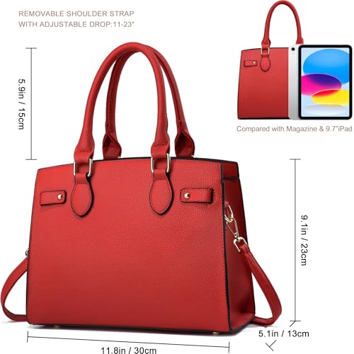 Image of Purses and Handbags for Women Satchel Fashion Ladies Top Handle Shoulder Tote Bags