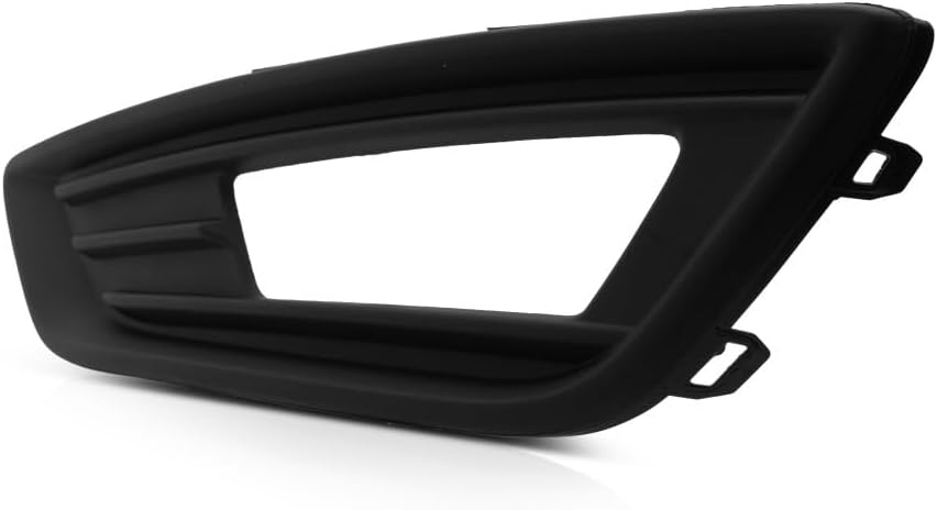 For Ford Focus 2015 2016 2017 2018 Fog Light Trim Driver Side | Front | Matte-Black | With Fog | SE Model | Replacement For FO1038151 | F1EZ15266K