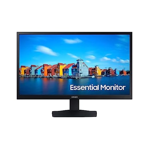 MONITOR SAMSUNG 22" FHD HDMI VGA 60HZ PRETO - LS22A33ANHLXZD – SAMSUNG
