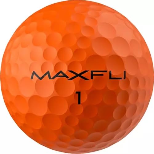 Amazon.co.jp: 2025 Maxfli(マックスフライ) ゴルフボール Straightfli