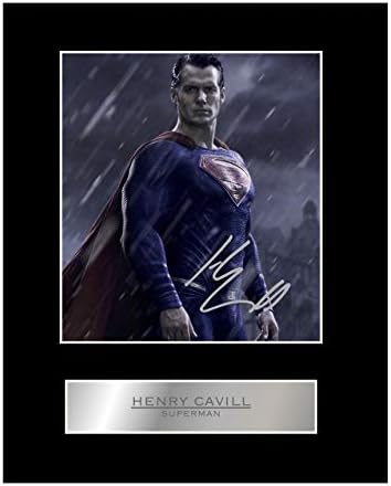 iconic pic Henry Cavill Signed Mounted Photo Display Superman Autographed Gift Picture Print image 4