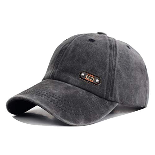 Casquette de baseball homme et femme casquette trucker rétro hip hop dad hat en coton