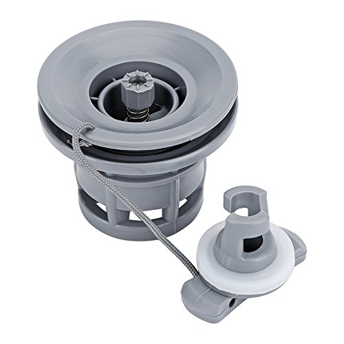 Dioche Halkey Roberts Valve Bateau Air Valve PVC Gris PVC Air Gaz Valve Replament pour Bateau Gonflable Canot Kayak Canoë