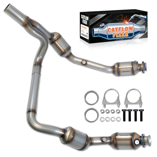 CatFlowFixer Catalytic Converter Compatible with 2007 2008 2009 Jeep Wrangler V6 3.8L Catalytic Convertor EPA Compliant 645269