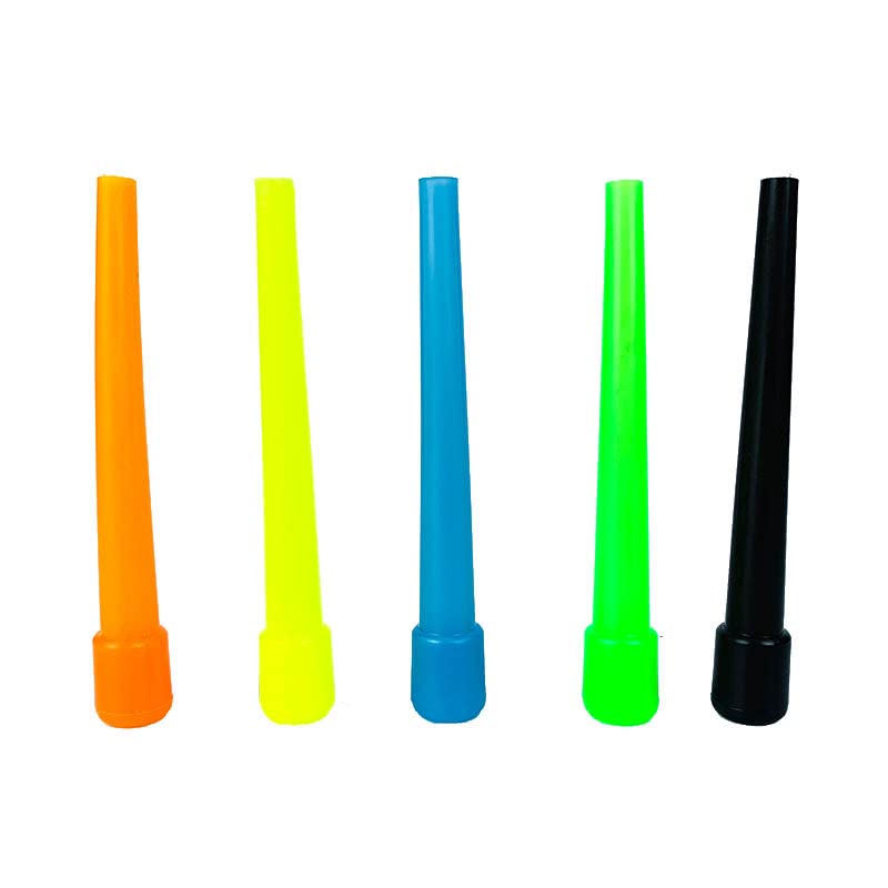 Hookah Accessories 100 pcs pack of disposable long hookah butts each individually packaged mixed color hookah pieces fit