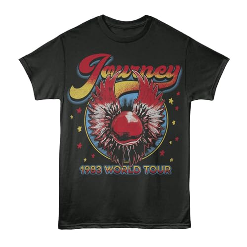 Amazon.com: Journey Tshirt 1983 World Tour 80s Adult Front & Back