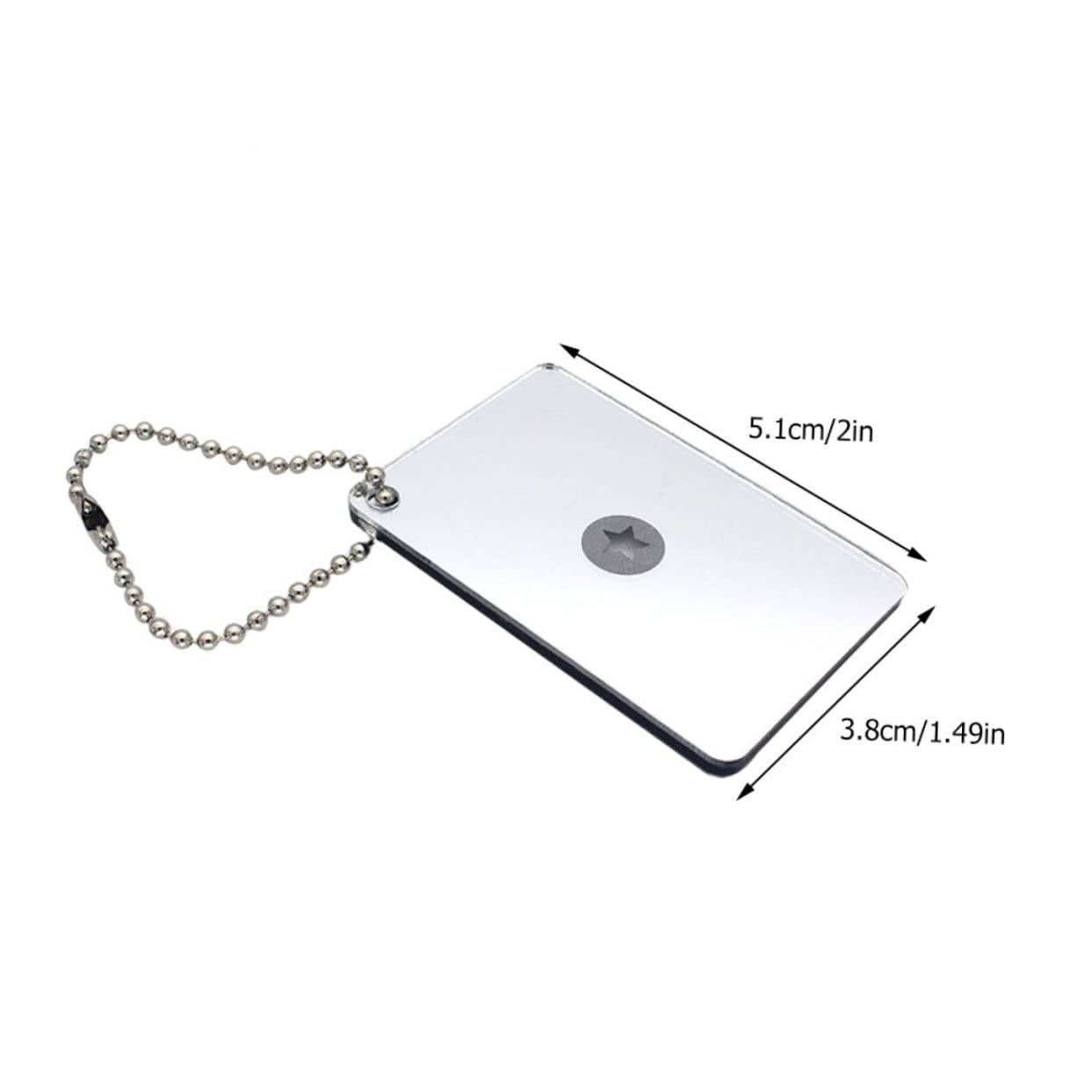 NAMOARLY Long Distance Communication Mirror Survival Signal Tool Essential Outdoor Gear Acrylic Compact