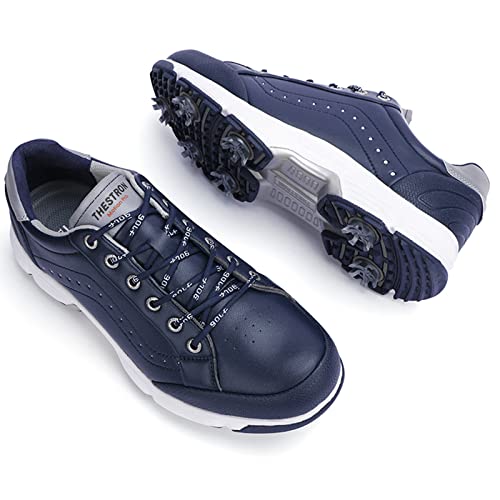 Zapatos de golf para hombre de estilo informal e impermeables para días lluviosos 4